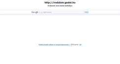 Desktop Screenshot of irodalom.godot.hu